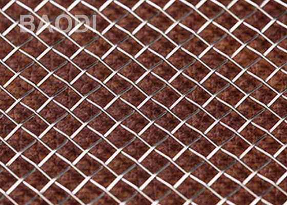 De Geplooide Draad Mesh Square Woven van het mijnbouwscherm 304L Staal