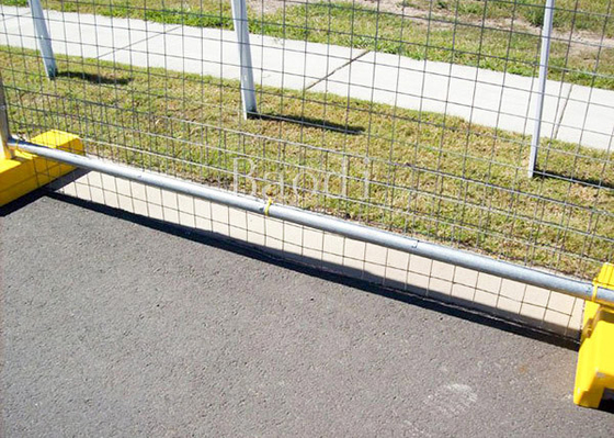 Met een laag bedekte het zink laste Tijdelijke Netwerkomheining voor Speciale Openluchtgebeurtenissen 1.8m X 2.4m