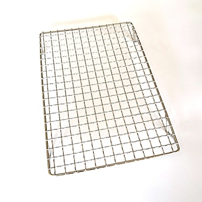 Kook/bakken/barbecue Draagbaar en herbruikbaar BBQ-draadnet voor buitenavonturen 15-100 cm Rectangular panel Lengte