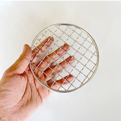 Overige accessoires Herbruikbare rookloze BBQ Grill Grill Ronde paneel Diameter 13-60cm voor gezond en gemakkelijk grillen