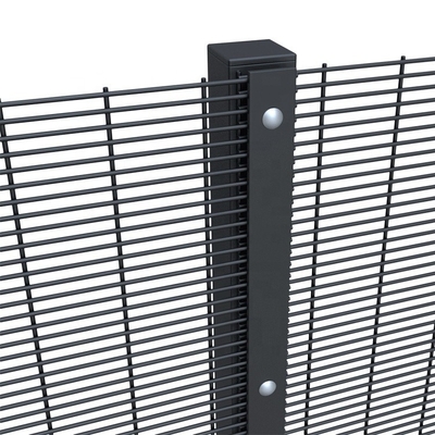 Anti-snijdende gegalvaniseerde 358 draadnet hek panelen Duurzame en knoeiwerende oplossing voor industriële commerciële locaties