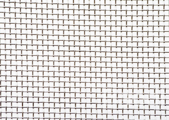 Aluminium Decoratieve Architectuur Geplooide Draad Mesh Odm Square Woven