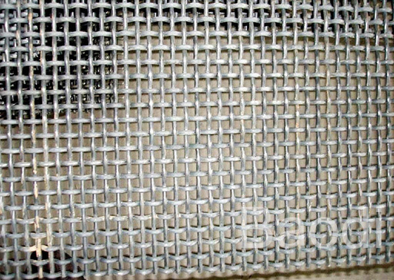 Bouw 1.6mm Geplooide Geweven Draad Mesh Square Hole van de mijnbouwfilter