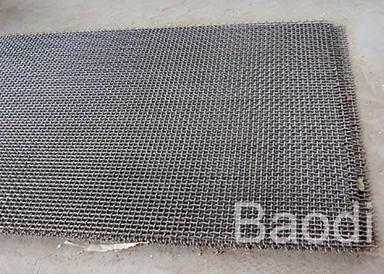 Mijnbouw Duidelijk Weefsel Geplooid Mesh Galvanized Wire