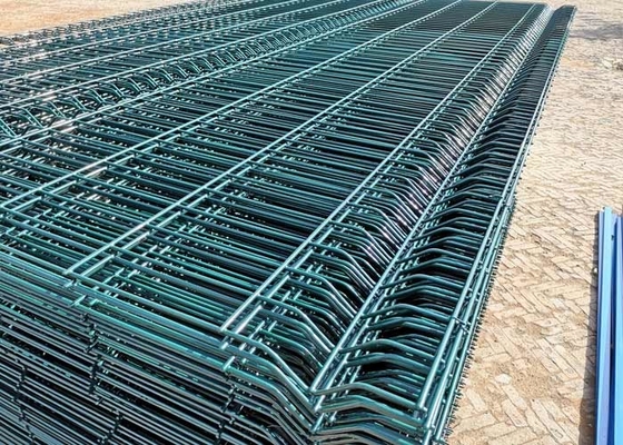 Antirust 50x150mm Draadmesh security fence pvc coated Gelast Net