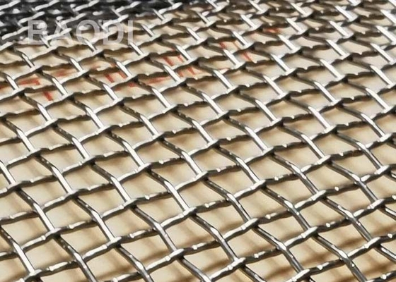 Duidelijk Weefselbreedte 1.5m Geplooide Draad Mesh Woven Panels