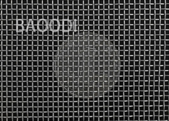 1 duim Geplooide Draad Mesh Woven Square Acid Resistant