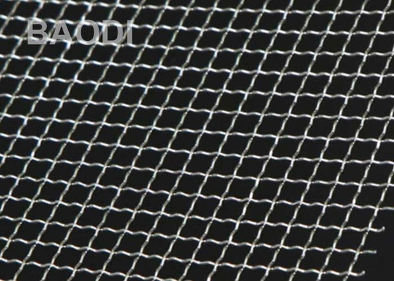 1 duim Geplooide Draad Mesh Woven Square Acid Resistant
