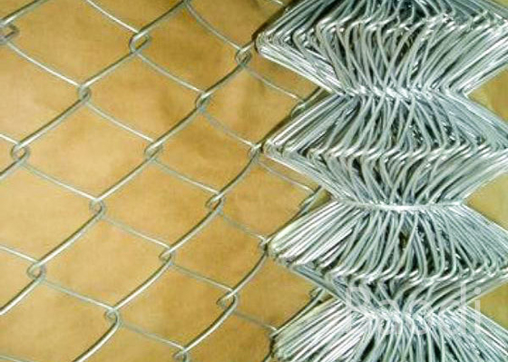 Van de de Kettingsverbinding van de Vloeistaaldraad het Netwerkomheining voor Machinebescherming 1,5 - 4 Mm