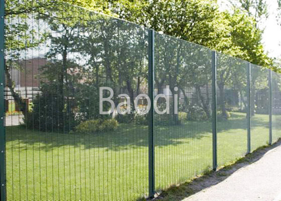 3“ X 0,5“ Antiinbrekeromheining voor de Werken van de Waterbehandeling, Plastiek Met een laag bedekte Draad Schermende Comités