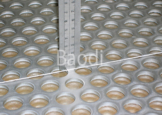 Roestvrij staalblad met Gaten, Farmaceutische Industrie Geperforeerde Aluminiumcomités