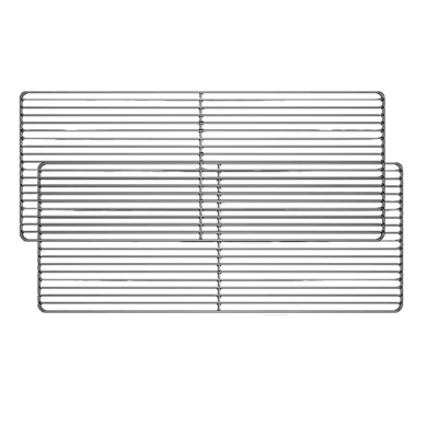 Houtskool barbecue koolstof type zware BBQ rek met aanpasbare roestvrijstalen grill grates en 2,5 mm binnendraad