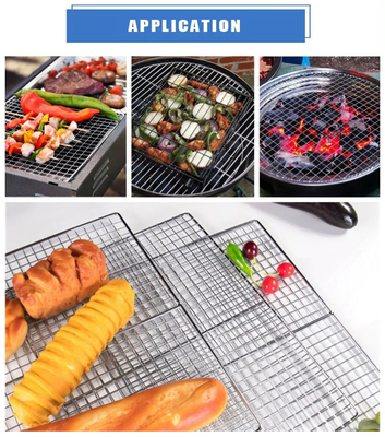 Roestvrij staal BBQ draadrek De ultieme camping grill rack oplossing met andere accessoires en corrosiebestendigheid