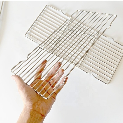 Overige accessoires Herbruikbare rookloze BBQ Grill Grill Ronde paneel Diameter 13-60cm voor gezond en gemakkelijk grillen