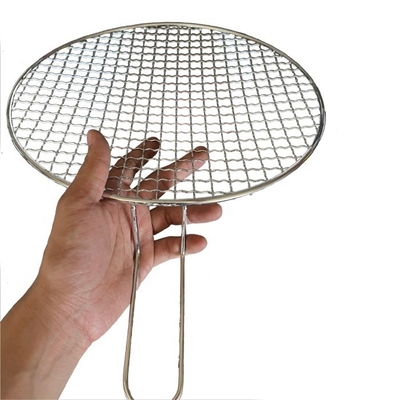 Overige accessoires Herbruikbare rookloze BBQ Grill Grill Ronde paneel Diameter 13-60cm voor gezond en gemakkelijk grillen