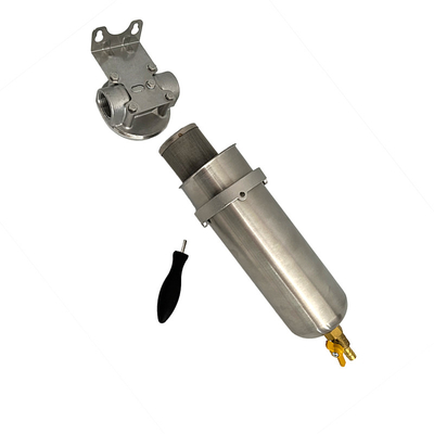 5&quot;/10&quot;/20&quot; Lengte 3/4&quot; BSPT roestvrijstalen pijpleiding Filter Housing Water voorfilter 0W Power Geen eigen schimmel