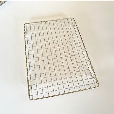 Houtskool BBQ Grill Mesh Niet-stick en duurzaam roestvrij staal voor moeiteloos grillen 2cm / 5cm Benen/voeten
