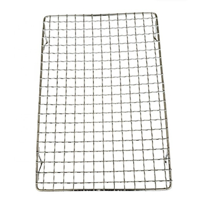 Meshes Accessoire Type Draagbare roestvrij staal BBQ Rack Waterdicht en perfect voor outdoor bak avonturen