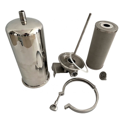 10&quot; x 4,5&quot; roestvrij staal 304 filter behuizing voor vloeistoffiltratie