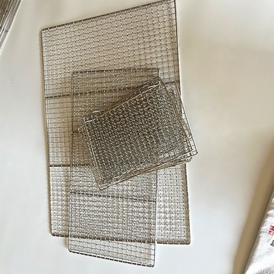 Lichtgewicht langdurig baknet Grill Barbecue draadnet voor picknicks Hittebestendig 1 kg