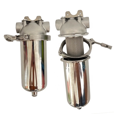 SS304 pijpleidingsfilterhuis 3/4" BSPT milieuvriendelijk voor veeleisende filtratievereisten