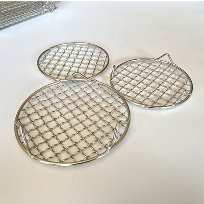 Versterkte rechthoekige grill BBQ-draadnet van commerciële kwaliteit voor ultieme keuken en andere accessoires