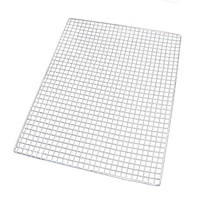 Duurzaam rechthoekig grill barbecue gaas voor buiten koken Weave stijl Plain Weave Sample Vrij Sample