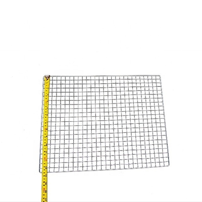 Duurzaam rechthoekig grill barbecue gaas voor buiten koken Weave stijl Plain Weave Sample Vrij Sample