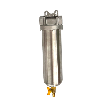 20 inch roestvrij staal 304 Slim waterfilter voor huishoudelijke oplossingen 15 T/H doorstroming