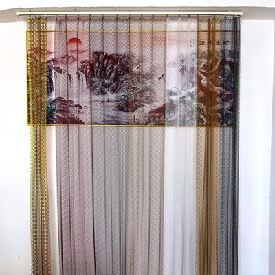 Verander uw ruimte met decoratieve aluminium-metaal gordijnen Verschillende kleuren en aanpassingsmogelijkheden