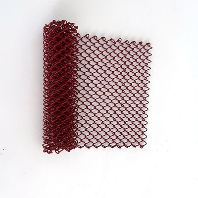 1.2mm Draaddiameter Aluminium Mesh gordijnen Slank en licht voor binnenruimtes in Plain Weave
