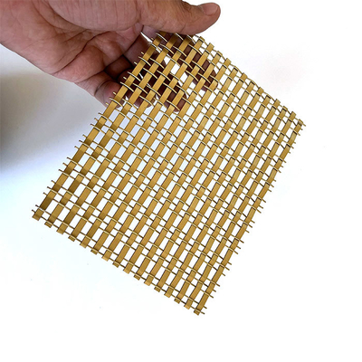 Ontsluit het potentieel van de architectuur met decoratieve metalen gaas geveloplossingen met 2,5 mm dikte