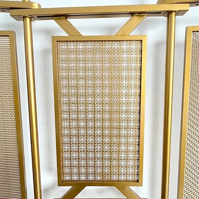 Functionele ruimtes Gebouwen Wand ornamentele metalen gaas roosters met aangepaste lengte buigverwerking service