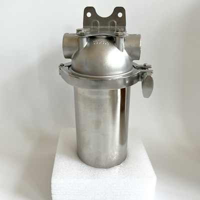 Filtratiesysteem van roestvrij staal voor zuivere smaak en gezondheid Toepasselijke waterdruk 0,1-0,8 MPa Gezuiverde waterstroom 15000L/H