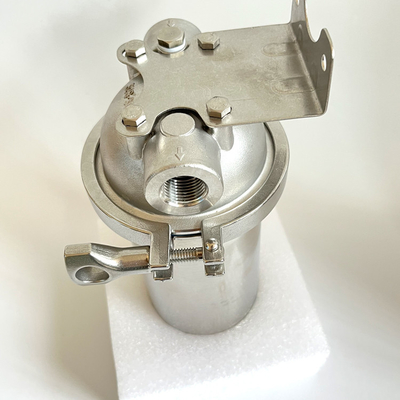 Filtratiesysteem van roestvrij staal voor zuivere smaak en gezondheid Toepasselijke waterdruk 0,1-0,8 MPa Gezuiverde waterstroom 15000L/H