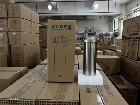 Residentiële waterfiltratiesystemen 5&quot; modulaire roestvrijstalen prefilterbehuizing ontworpen met 3D-printen
