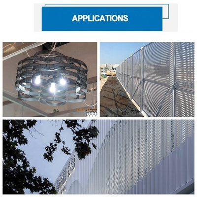 Filtermateriaal Custom Metal Perf veelzijdige paneelontwerpen voor elke architectuur en industriële toepassing 0.5-3.0m