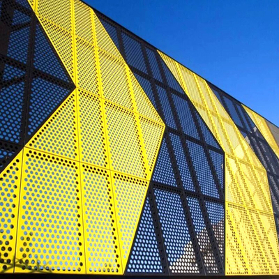 Filtermateriaal Custom Metal Perf veelzijdige paneelontwerpen voor elke architectuur en industriële toepassing 0.5-3.0m