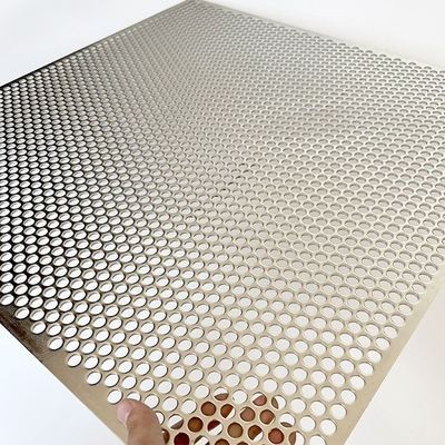 316 Staal Ventilatie Metalen schermen perforeren Plaatplaat voor bekledingspanelen