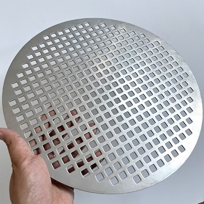 316 Staal Ventilatie Metalen schermen perforeren Plaatplaat voor bekledingspanelen