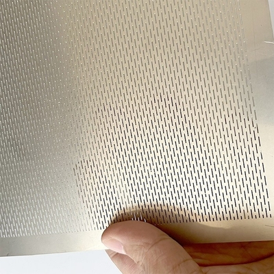 316 Staal Ventilatie Metalen schermen perforeren Plaatplaat voor bekledingspanelen