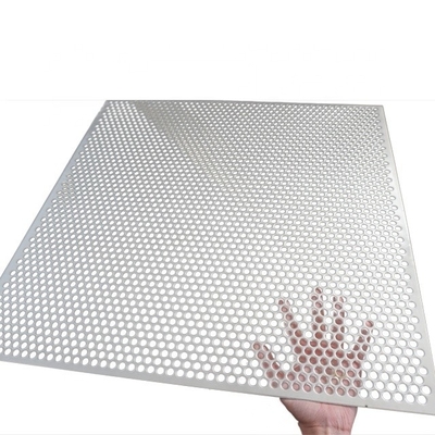 Decoiling Processing Service Decorative Punching Plate Aluminium geperforeerde metalen panelen voor gordijnwand