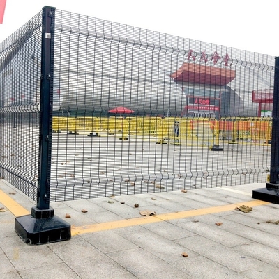 Anti-snijdende gegalvaniseerde 358 draadnet hek panelen Duurzame en knoeiwerende oplossing voor industriële commerciële locaties