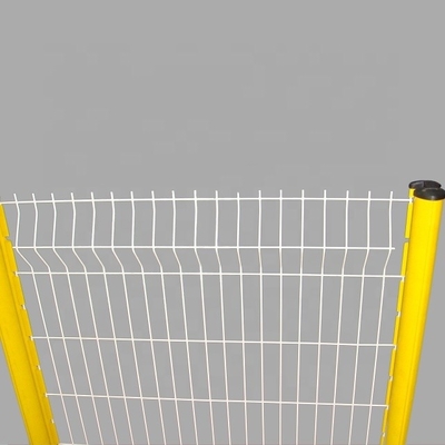 PVC bedekte zware 3D metaaldraad hek Farm-vriendelijke beveiliging met anti-klim design en 4/ 4.5/ 5mm draad diameter