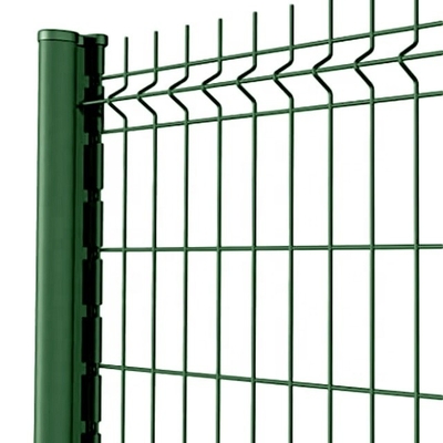 PVC bedekte zware 3D metaaldraad hek Farm-vriendelijke beveiliging met anti-klim design en 4/ 4.5/ 5mm draad diameter