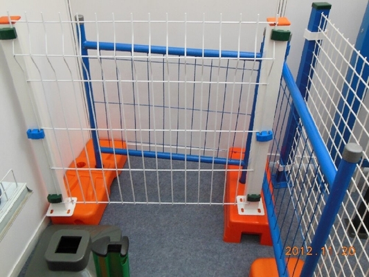 Mesh Size 50*200/55*200mm Pvc coated Frame Curvy Galvanized 3D Fence Panels voor innovatieve omgevingen en chique landschappen