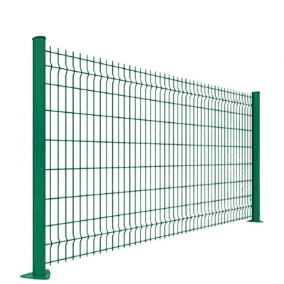 PVC-gecoat frame afwerking 3D hek panelen Duurzaam driehoeksnet voor moderne tuinen en buitenruimtes