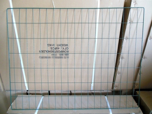Verstelbare lagen gelast mesh paneel compostbak voor maatcomposting behoeften in veelzijdige tuinieren zonder deksel