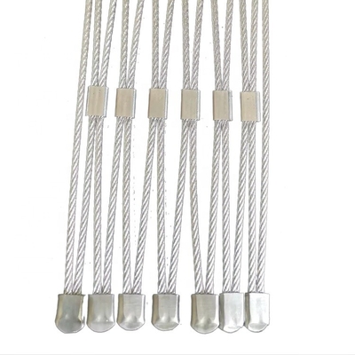304 roestvrij staal draad touw veiligheidsnet Ideaal voor klimplanten Maasgrootte 20 mm tot 200 mm Duurzaam Ferrule Style Weave
