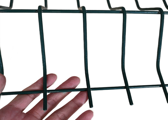 Zitplaat Caps PVC bedekt 3D gebogen gelast draad gaas hek voor Yard Direct Groen Metaal IJzer Tuin hekken Veiligheids hek